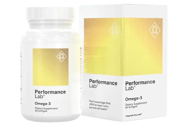 Performance Lab Omega-3 product box and bottle