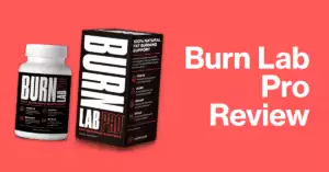 a featured blog image for my Burn Lab Pro review at thesportwriter.com