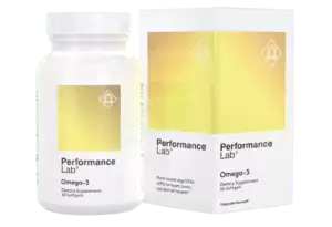 Performance Lab Omega-3 product box and bottle