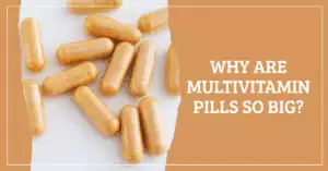 Featured image for an article about Why Are Multivitamin Pills So Big on thesportwriter.com